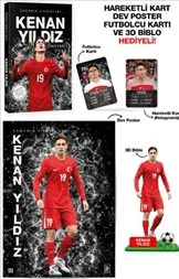 Kenan Yıldız : Sahanın Yıldızları - 3D Biblo & Hareketli Kart & Dev Poster & Futbolcu Kartı Hediyeli kapağı