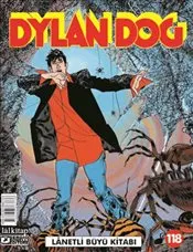 Dylan Dog Sayı 118 : Lanetli Büyü Kitabı kapağı