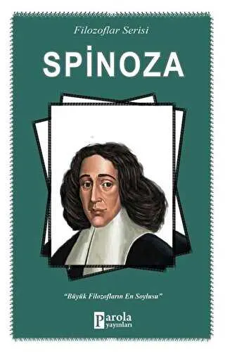 Spinoza Filozoflar Serisi kapağı