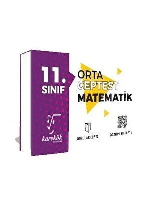 11. Sınıf Matematik Ceptest Orta kapağı