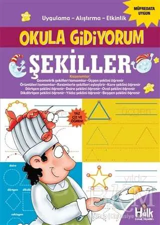 Şekiller - Okula Gidiyorum kapağı