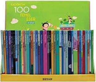 İlköğretim 100 Temel Eser 40 Kitap Takım kapağı