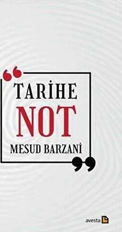 Tarihe Not kapağı