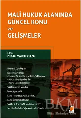 Mali Hukuk Alanında Güncel Konu ve Gelişmeler kapağı