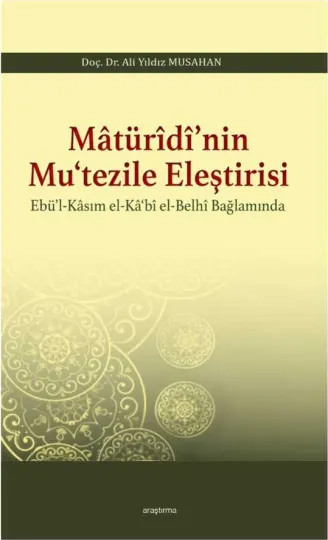 Matüridi’nin Mu‘tezile Eleştirisi kapağı