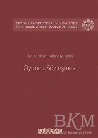 Oyuncu Sözleşmesi kapağı