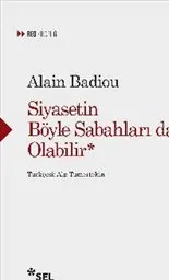 Siyasetin Böyle Sabahları da Olabilir kapağı