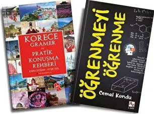 Korece Öğrenme Seti 2 Kitap Takım kapağı