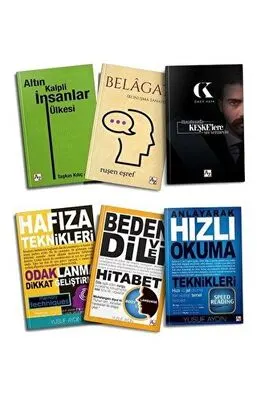 Kişisel Gelişim Seti 6 Kitap Takım kapağı