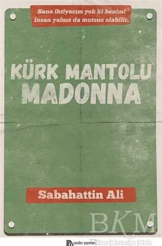 Kürk Mantolu Madonna kapağı