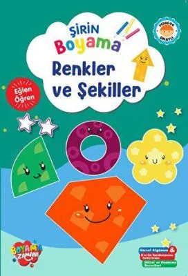 Şirin Boyama - Renkler ve Şekiller kapağı