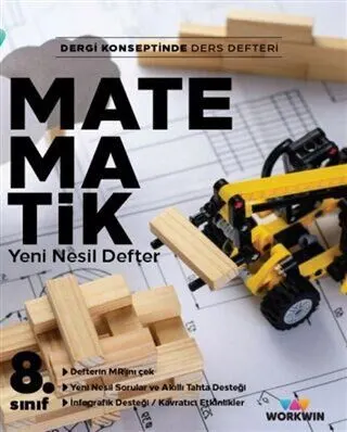 8. Sınıf Matematik Yeni Nesil Defter kapağı