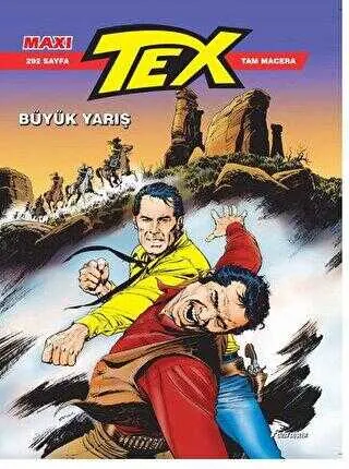 Tex Maxi Cilt 8 - Büyük Yarış kapağı