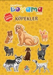 Çıkartmalı Boyama Serisi - Köpekler kapağı