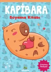 Kapibara Boyama Kitabı kapağı
