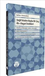 Değil Sözden Başka Bir Şey Ab-ı Hayat Dedikleri kapağı