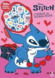 Disney Stitch Çok Çıkartmalı Boyama Kitabı kapağı