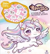 Unicorn Çok Çıkartmalı Boyama Kitabı kapağı