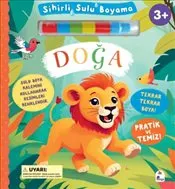 Sihirli Sulu Boyama - Doğa : Ciltli kapağı