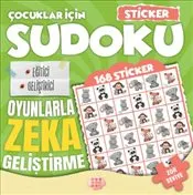 Çocuklar için Sudoku : Sticker Hediyeli Zor Seviye 2 kapağı