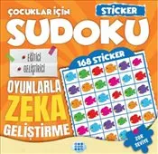 Çocuklar için Sudoku : Sticker Hediyeli Zor Seviye 3 kapağı