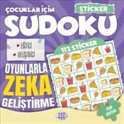 Çocuklar için Sudoku : Sticker Hediyeli Zor Seviye 4 kapağı