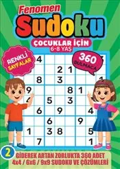 Fenomen Çocuklar İçin Sudoku 6-8 Yaş -2 kapağı