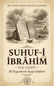 Suhuf-i İbrahim : İlk Vahiy kapağı