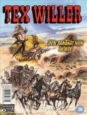 Tex Willer Sayı 39 : Don Santiago’nun İninde kapağı