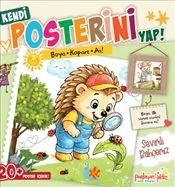 Kendi Posterini Yap! Boya Kopart As! Sevimli Bahçemiz kapağı