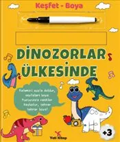 Keşfet Boya Dinozorlar Ülkesinde : Ciltli kapağı