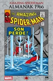 Amazing Spider-Man : Almanak 1966 kapağı