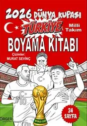Türkiye Milli Takım Boyama Kitabı kapağı