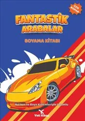Fantastik Arabalar Boyama Kitabı kapağı