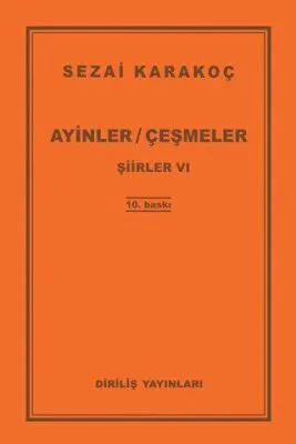 Şiirler 6: Ayinler Çeşmeler kapağı