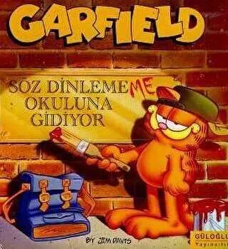 Garfield Söz Dinlememe Okuluna Gidiyor kapağı