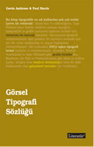 Görsel Tipografi Sözlüğü kapağı