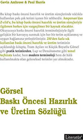 Görsel Baskı Öncesi Hazırlık ve Üretim Sözlüğü kapağı