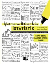 İşletme ve İktisat için İstatistik : Siyah-Beyaz kapağı