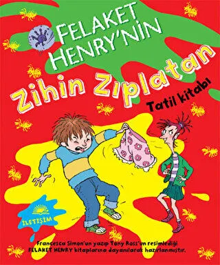 Felaket Henry’nin Zihin Zıplatan Tatil Kitabı kapağı