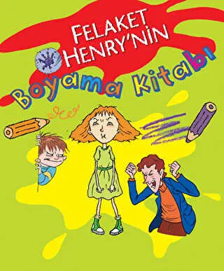 Felaket Henry’nin Boyama Kitabı kapağı