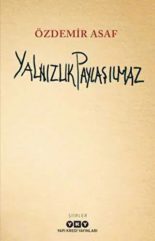 Yalnızlık Paylaşılmaz kapağı