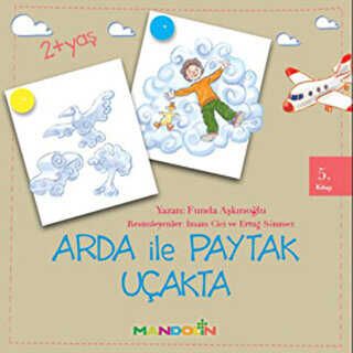 Arda ile Paytak Uçakta 5. Kitap kapağı