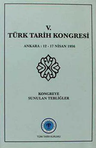 5. Türk Tarih Kongresi kapağı