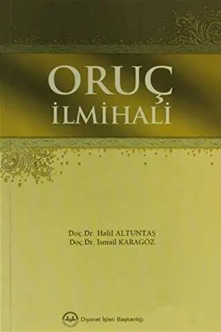 ORUÇ İLMİHALİ kapağı