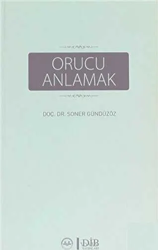 ORUCU ANLAMAK kapağı