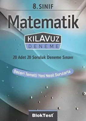 8. Sınıf Matematik Kılavuz Deneme kapağı