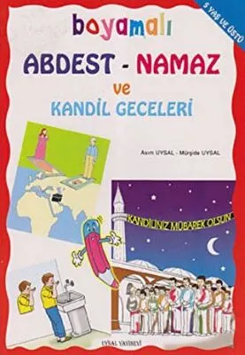 Boyamalı Abdest - Namaz ve Kandil Geceleri kapağı