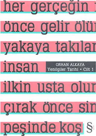 Yenilgiler Tarihi - Cilt: 1 kapağı