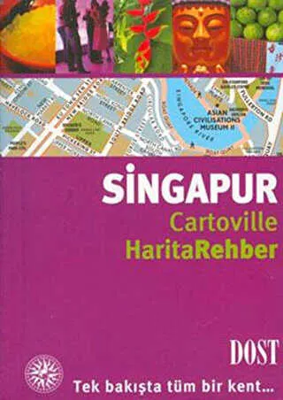 Singapur Cartoville Harita Rehber kapağı